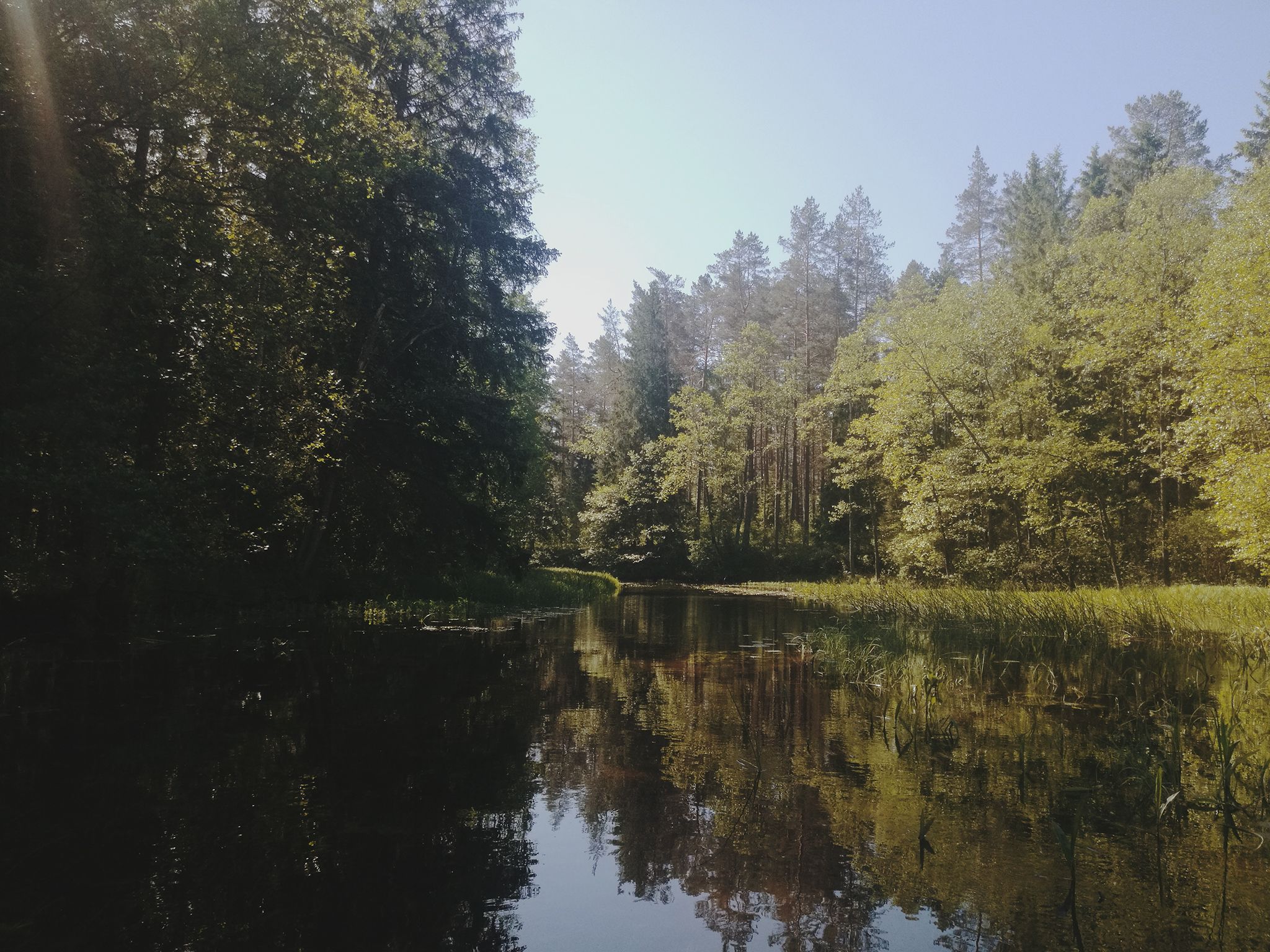 River In Ignalina