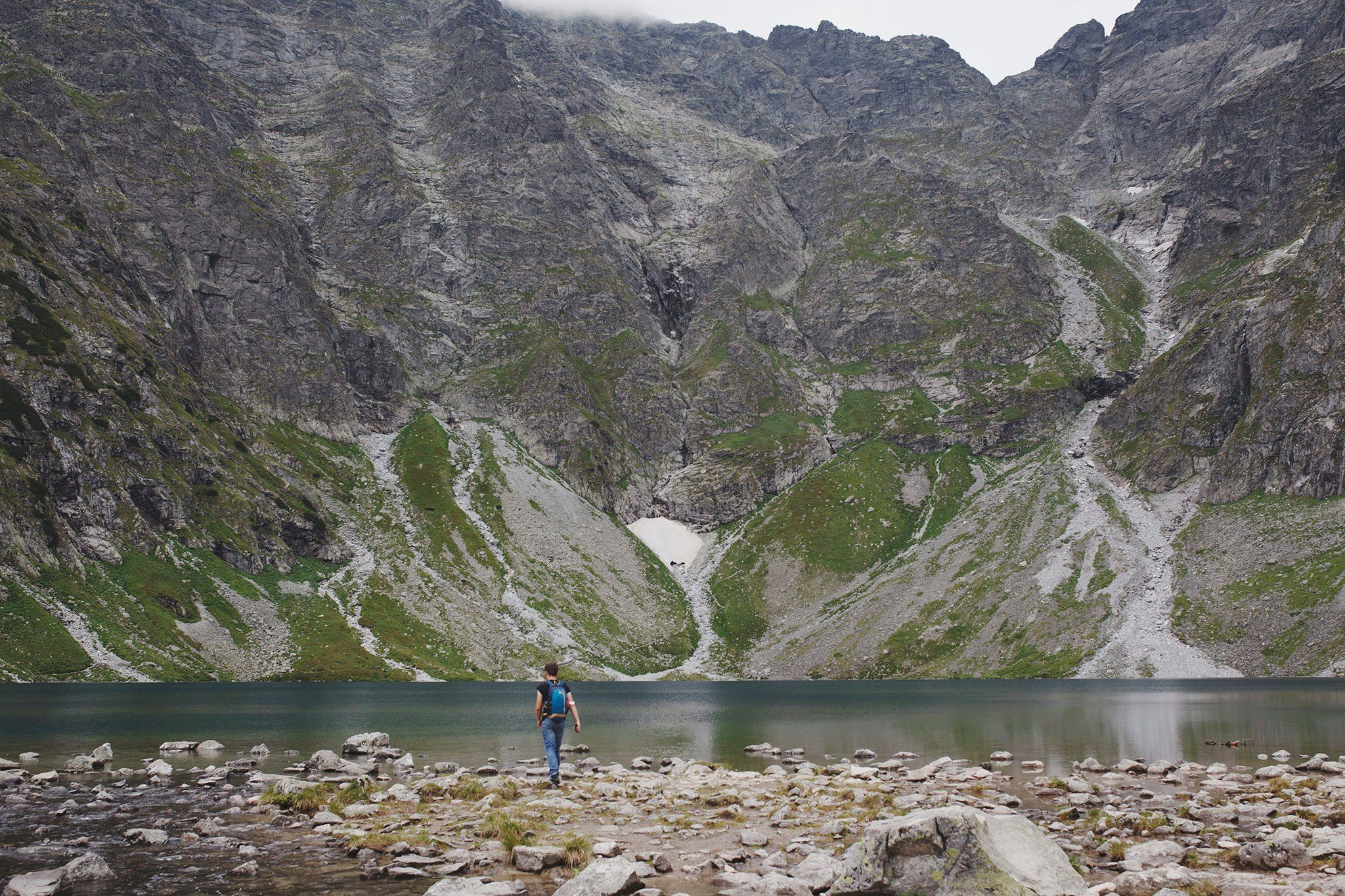 Lake Near The Mountain