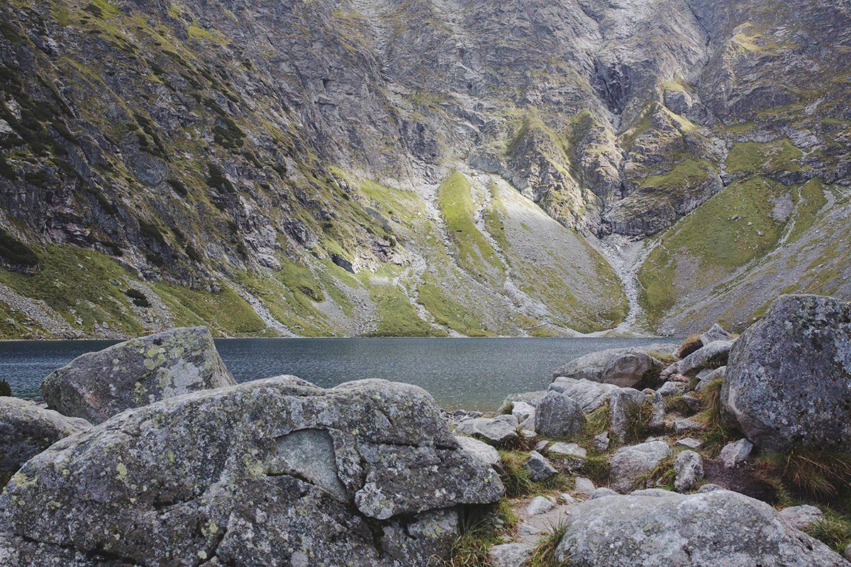 Lake Near The Mountain