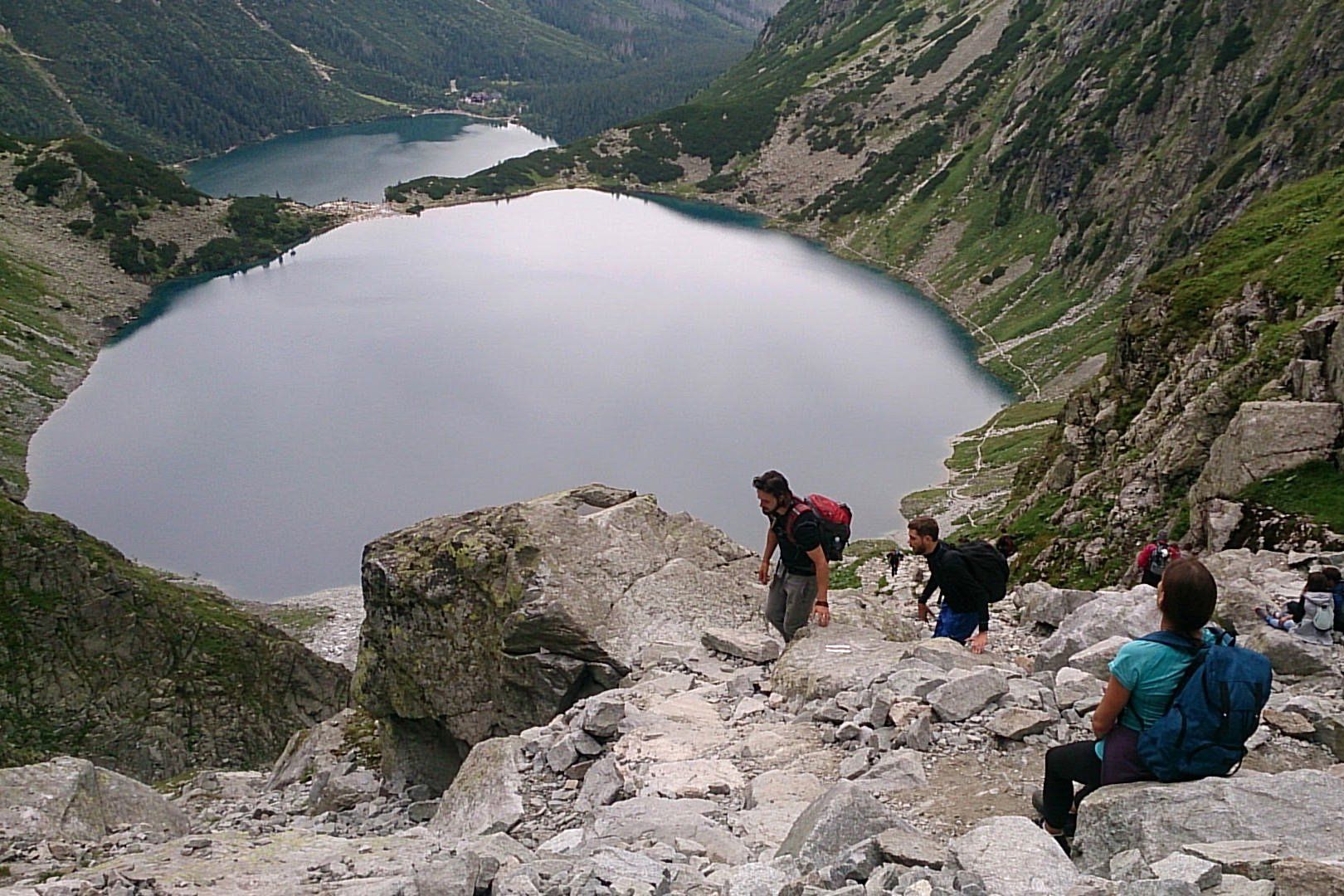 Climbing Rysy