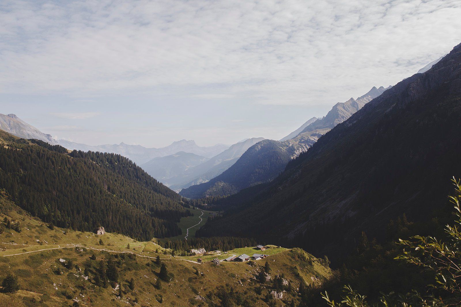 View Of The Valley