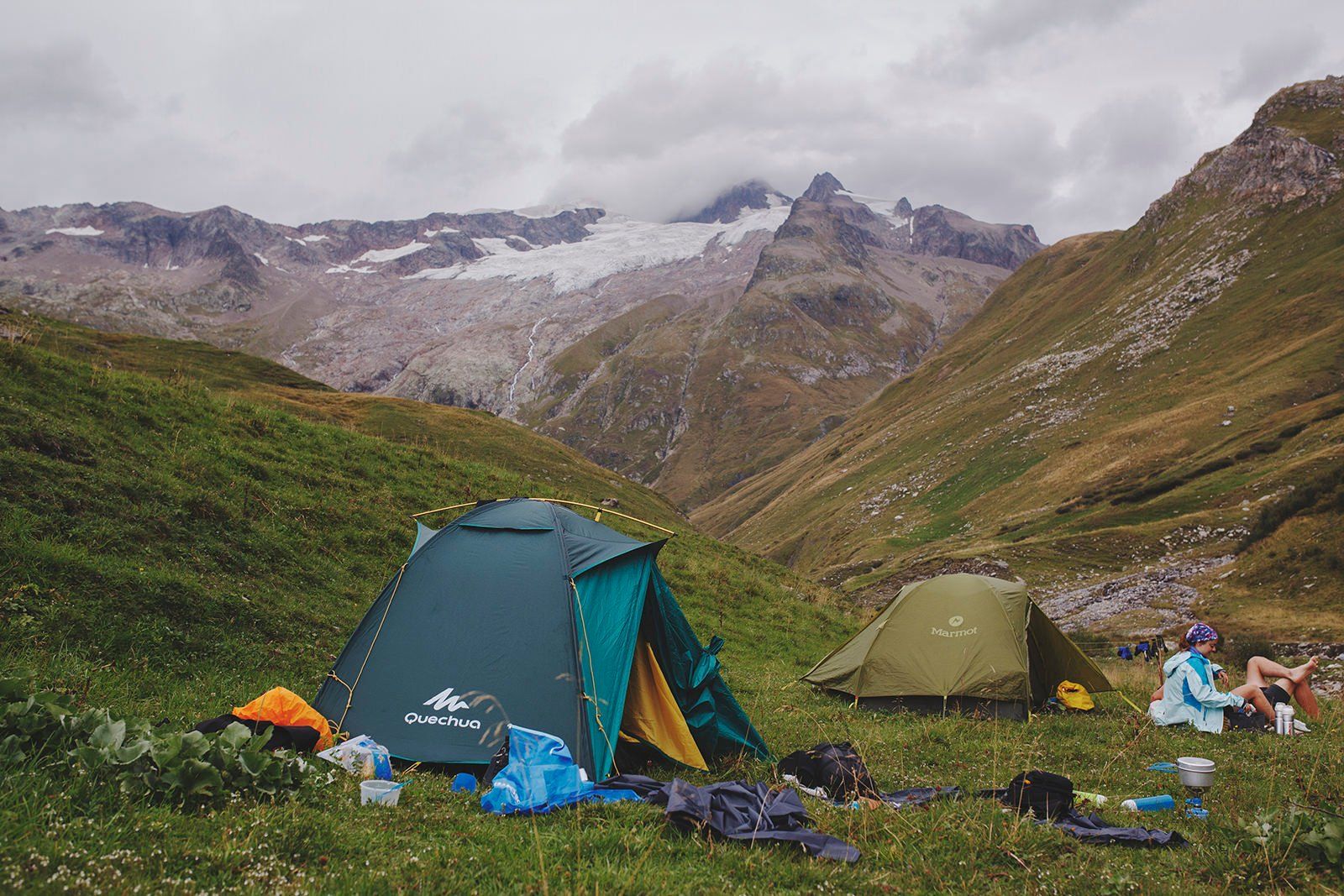 Camping Near The River