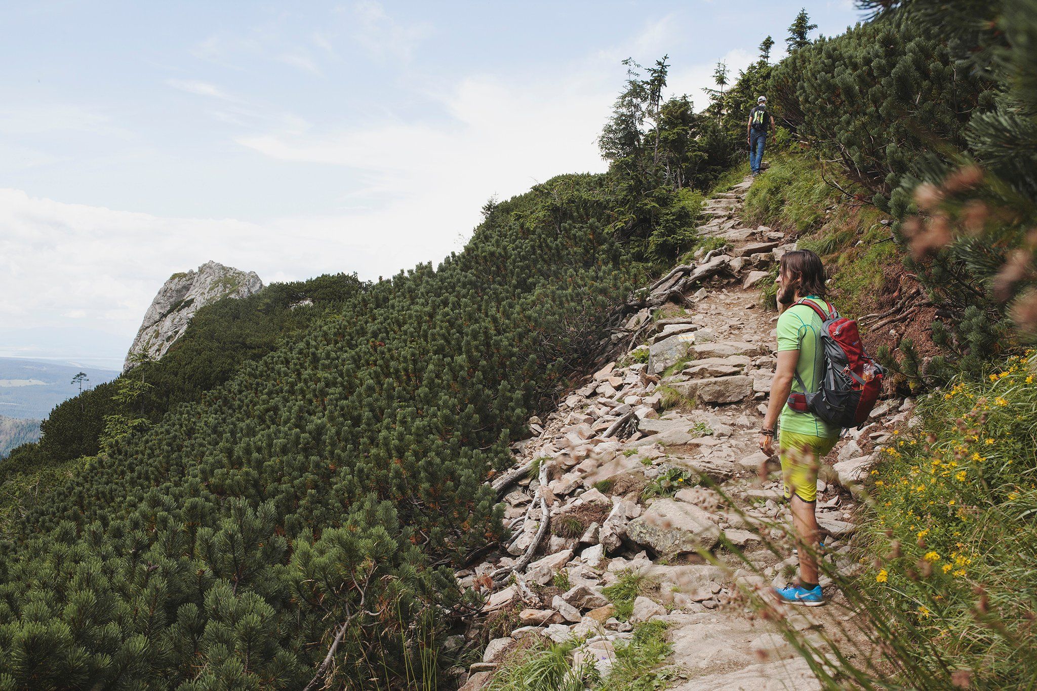 Route To The Top Of The Mountain