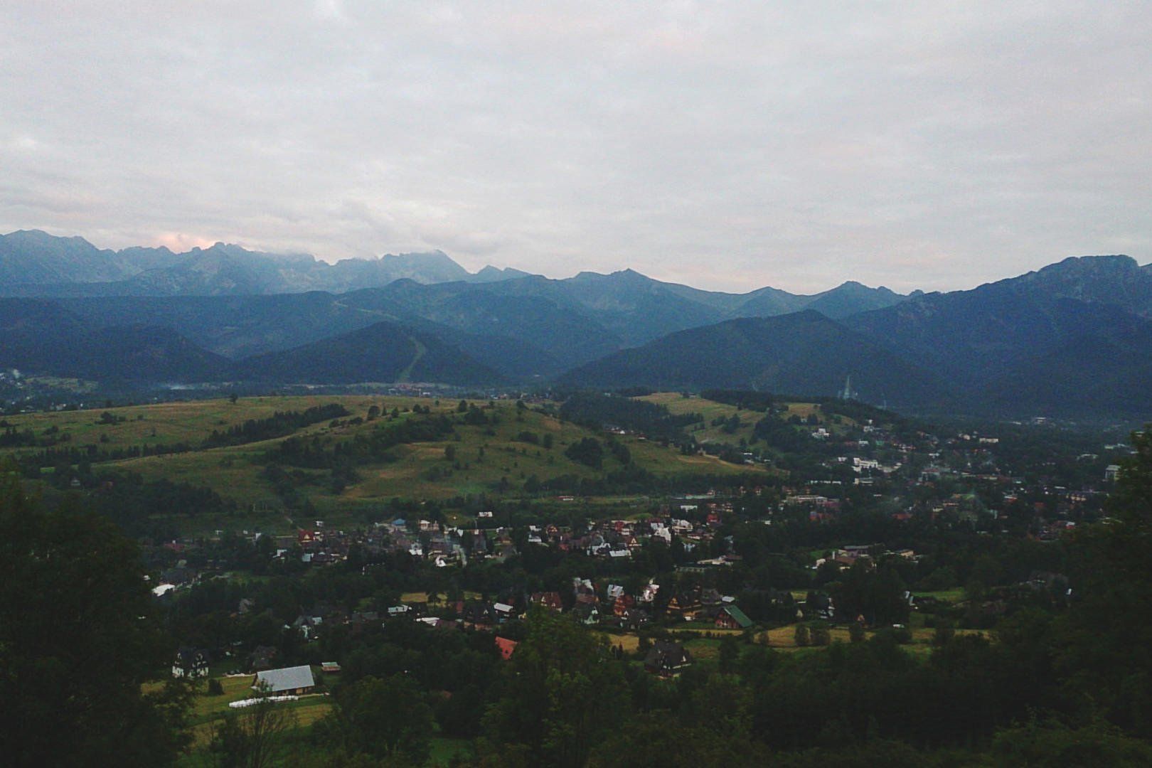 Village At The Bottom Of The Mountain