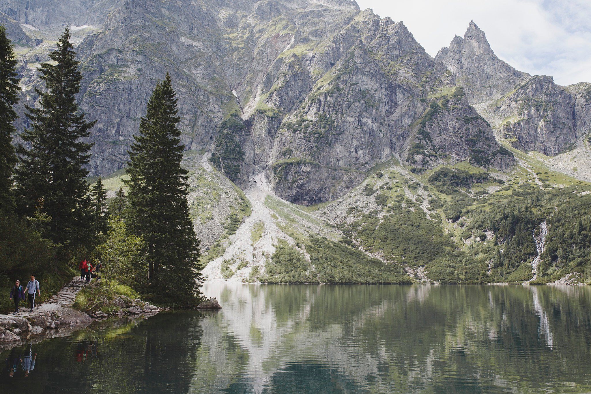 Lake Near The Mountain