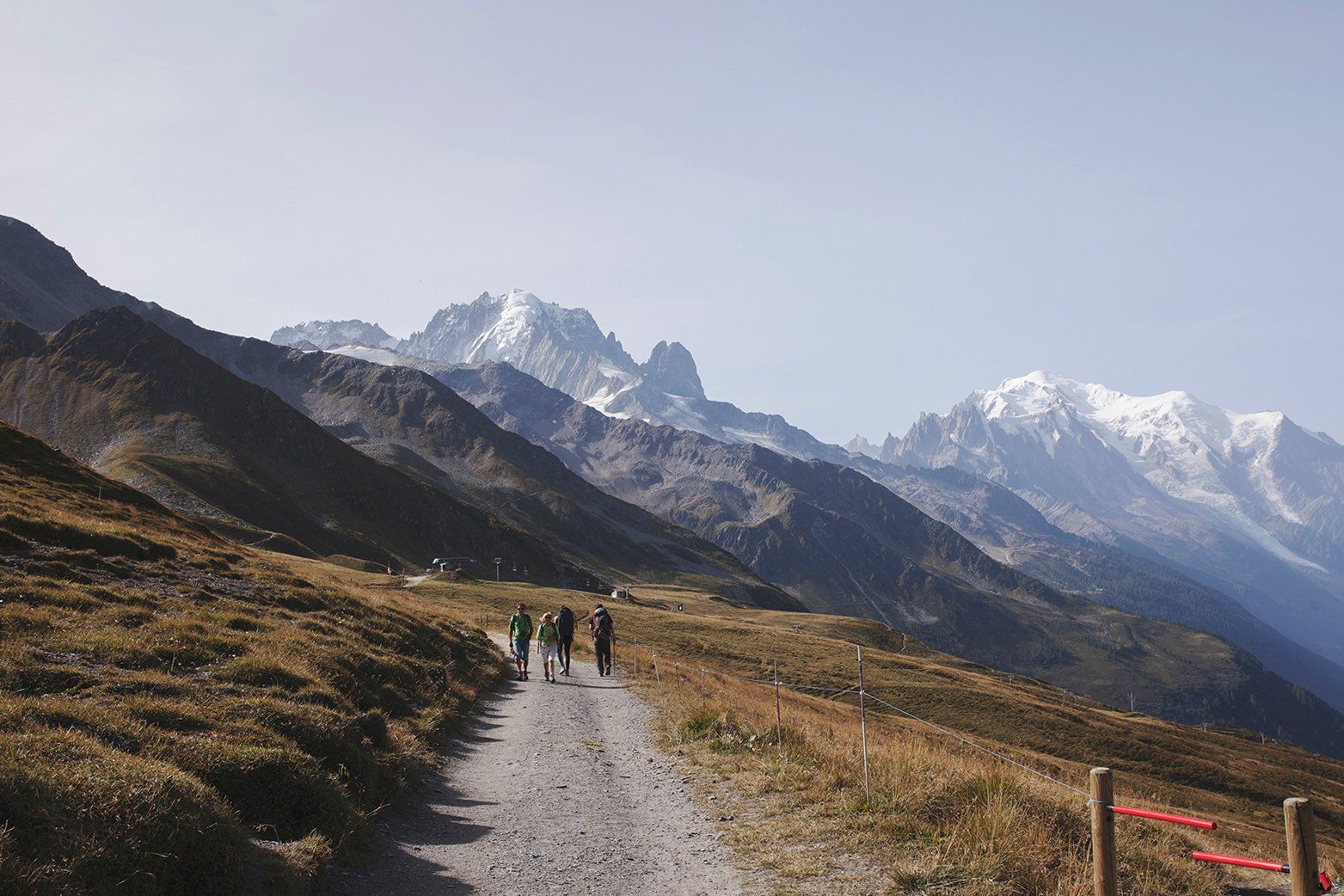 Hikers Walking