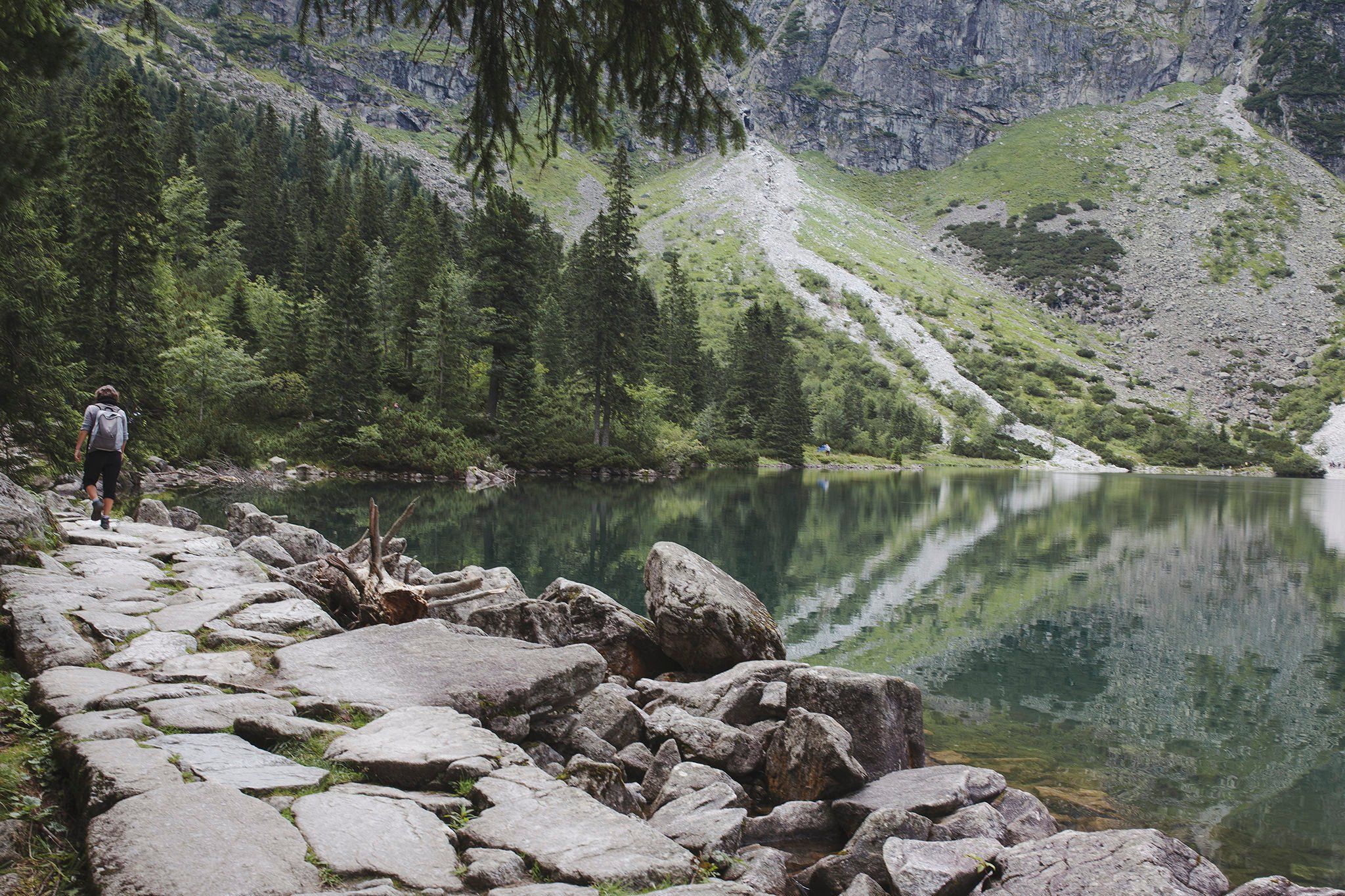 Lake Near The Mountain