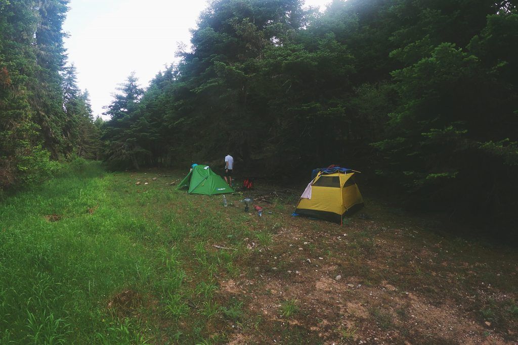 E4 Peloponnese Trail Camping Spot