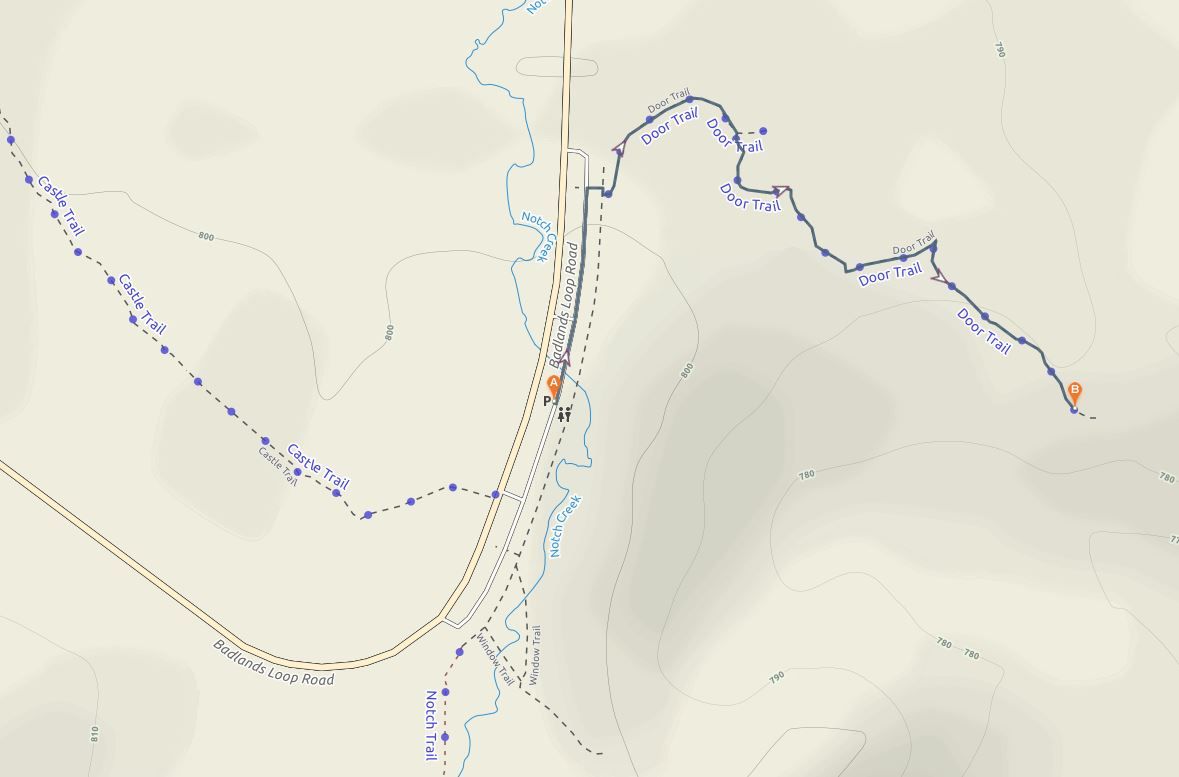 Door Trail Map