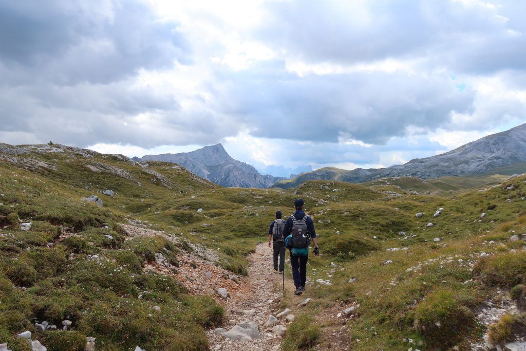 Trail between Rifugio Biella - Rifugio Sennes