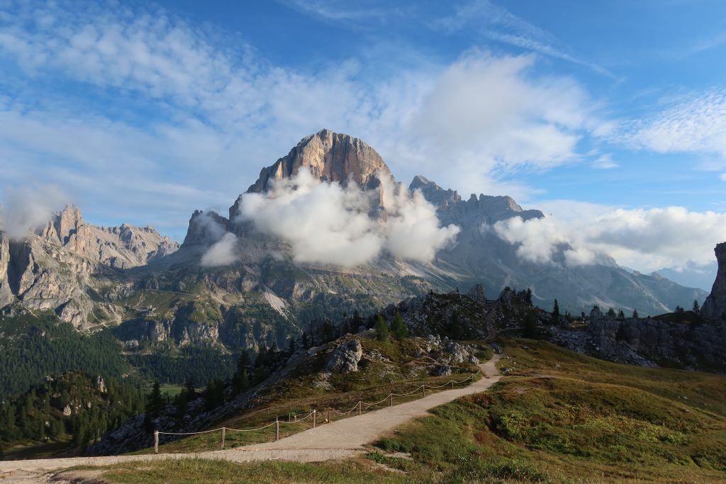 View from Rifugio Scoiattoli
