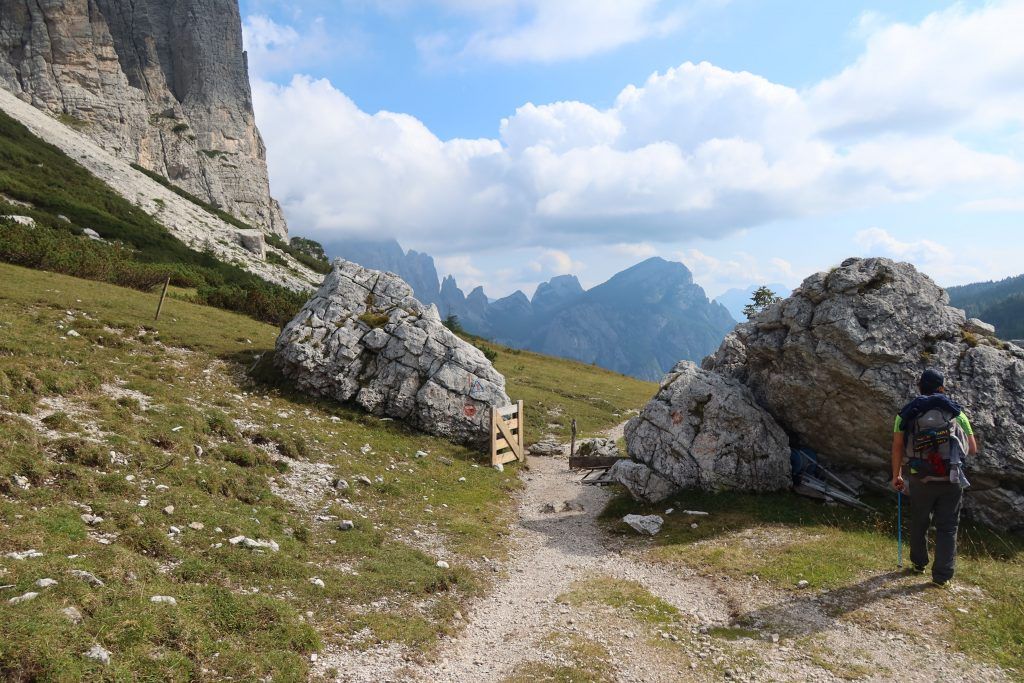 Trail between Rifugio Tissi - Rifugio Vazzoler
