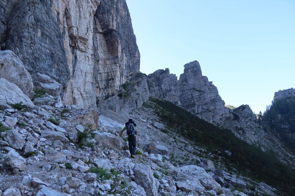 Trail from Rifugio Vazzoler - Rif Carestiato