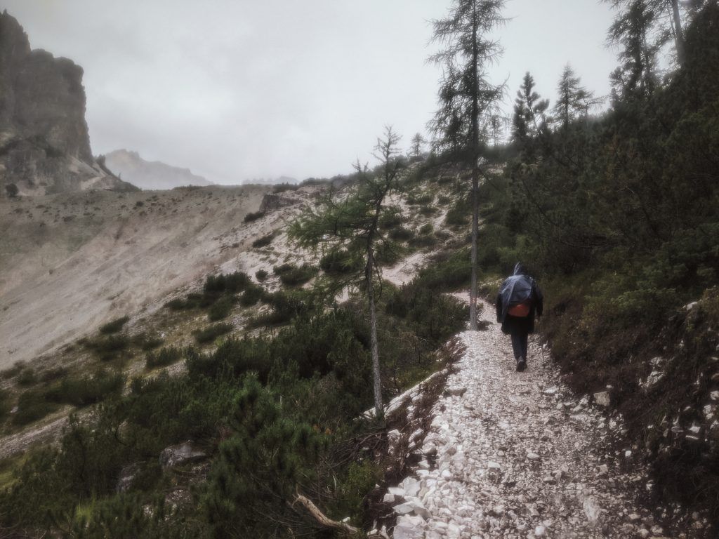 Rainy in Alta Via 1