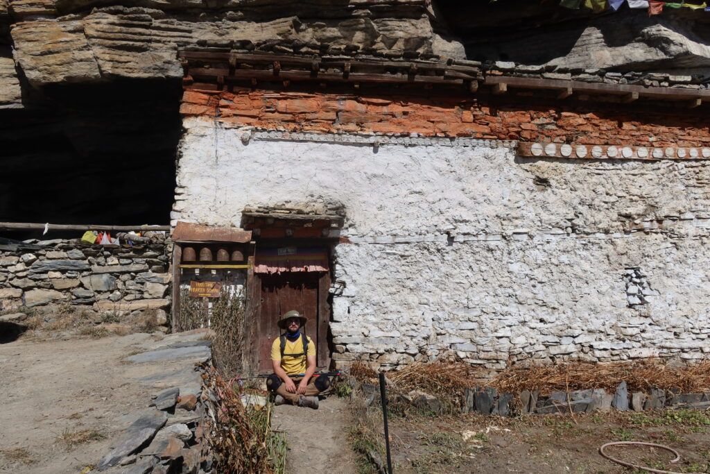 Old ladies house near Manang