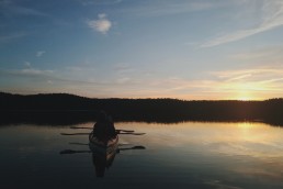 Still Water Sunset Ignalina