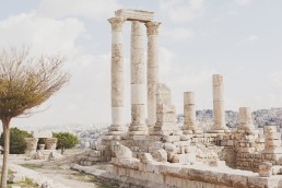 Amman Citadel, Hercules Temple in Jordan