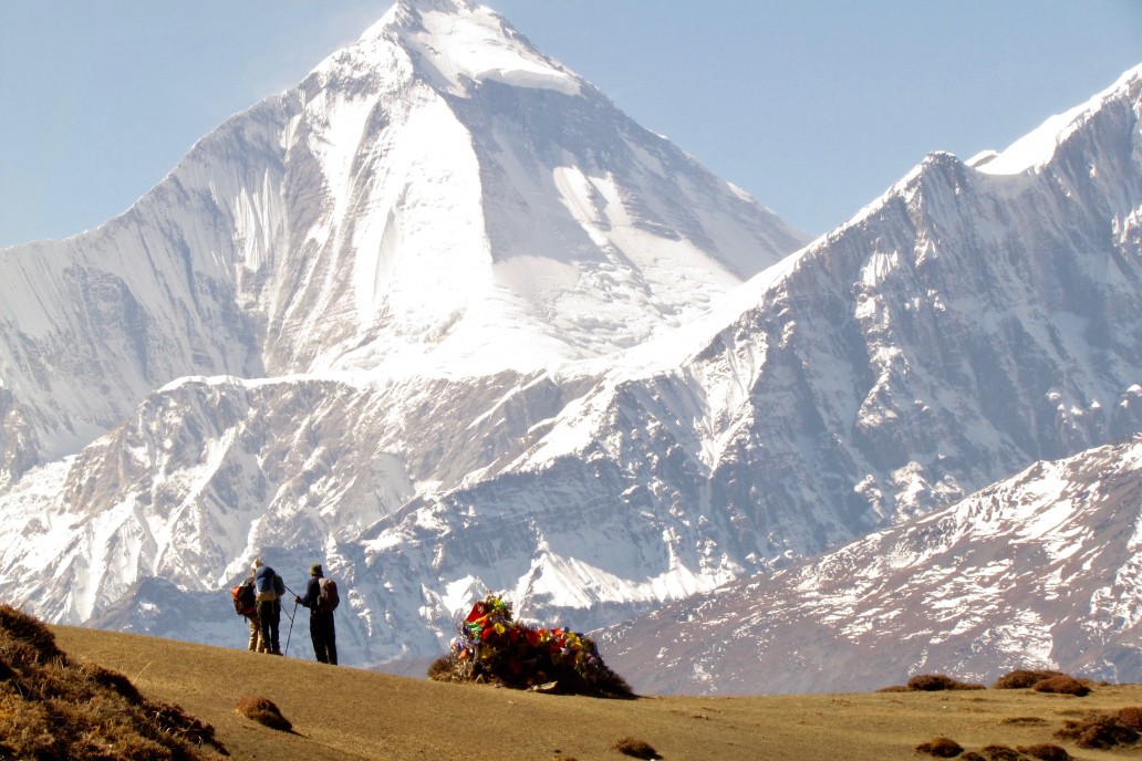 Hiking Upper Mustang below Denpasar