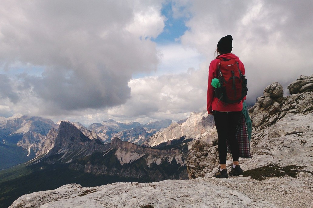 Women At The Top Of The Mountain